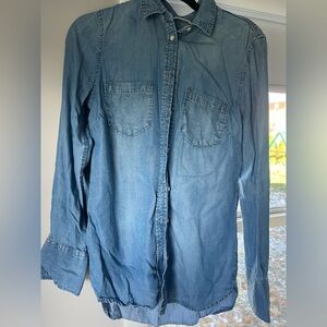 Merona Blue Button Down Shirt